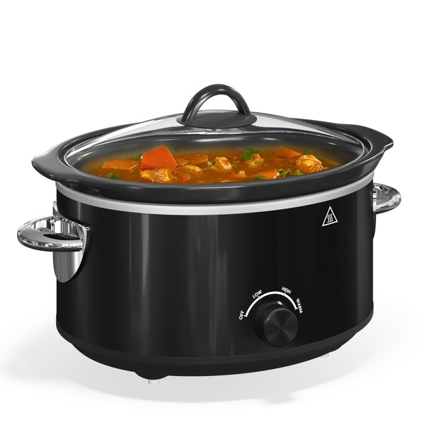 4 QT Slow Cooker, Kiss the Water Buffet Server and