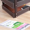 Very Sturdy 3 Tier Leather Desk File Rack for Office