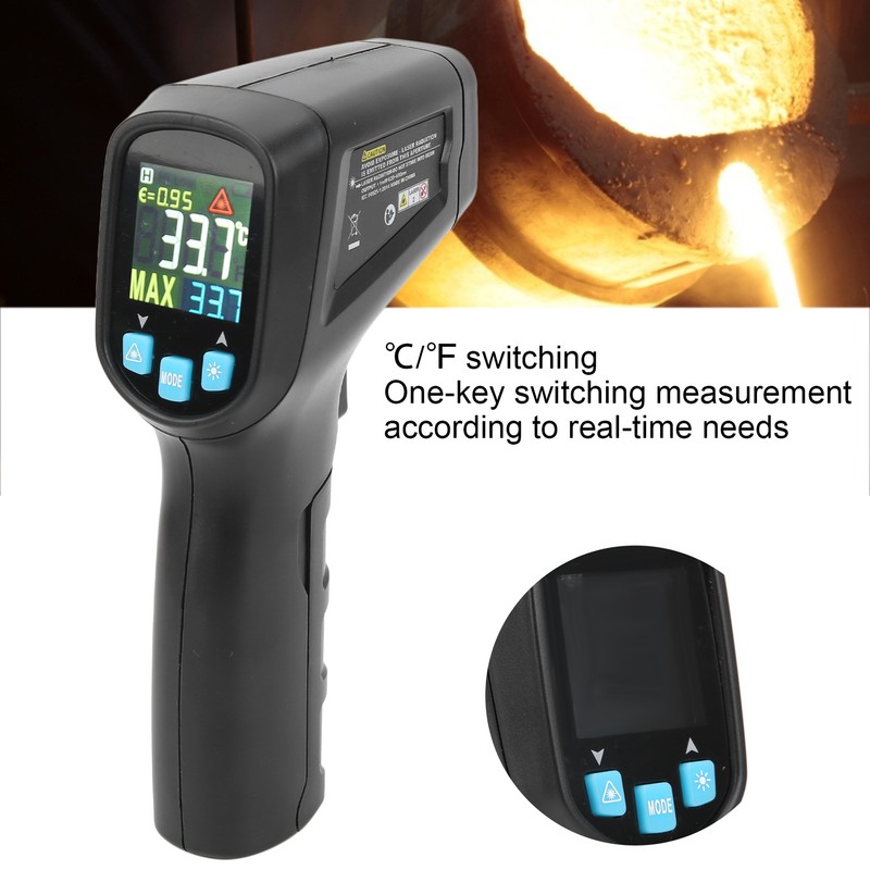 IR03A -50℃~400℃ Infrared Thermometer High Accuracy Laser Temperature Meter for