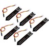 TECNOIOT 5pcs Capacitive Soil Moisture Sensor Corrosion Resistant Gravity 3-Pin