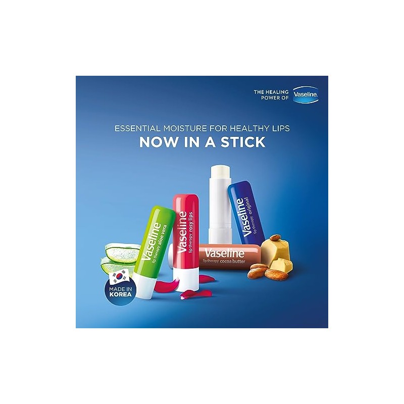 Vaseline Terapia de labios Aloe Care Twin Pack