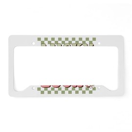 CafePress St Patrick's Day Lucky Aluminum License Plate Frame, License Tag Holder