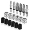 Flintronic Bicycle Valve, Pack of 6 Bicycle Valve Adapter, Bicycle