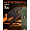 Heavy Duty Snap Fastener Tool, Snap Setter Tool with 100