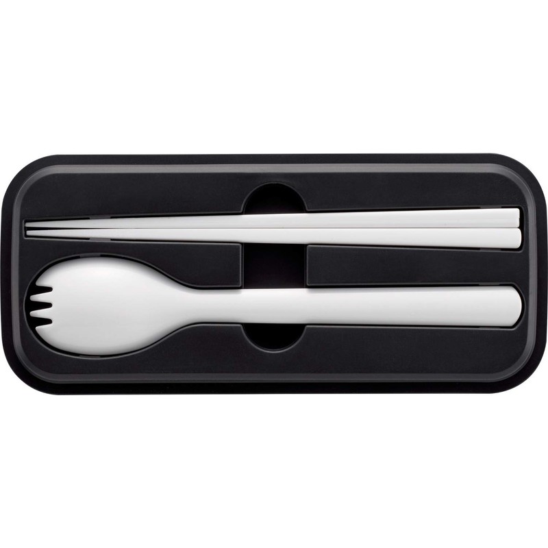 Asbel Lunch Box, Black, 28.1 fl oz (820 ml), Lantas