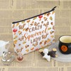 PYOUL Squirrel Lover Gift Crazy Squirrel Lady Makeup Bag Chipmunk