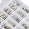 520Pcs Bolts Nuts Assortment Kit Metric M3 M4 M5 M6