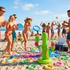Cactus Toy, Inflatable Toys for Hawaiian Party Decorations, Ring Toss