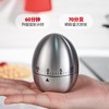 Stainless Steel Kitchen Timer Egg – Accurate Countdown Timer for