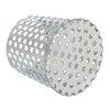PATIKIL Gutter Guard Filter 3"-2.4", PVC Termination Cap Mesh Screen