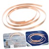 iplusmile 1 Roll Sheet Roll Copper Strip Rose Copper
