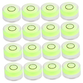 Angoily Bubble Levels for 16pcs 15x8mm Circular Bubble Level Universal Level Easy Leveling