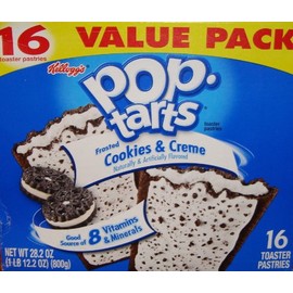Pop-Tarts Frosted Cookies & Creme Toaster Pastries