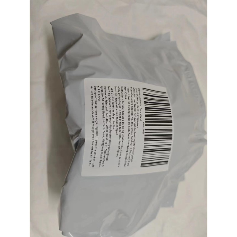 Plastic Full Face Shield Full Protection Equipment with for Unisex
