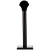 SZCO Supplies 17” Black Wooden Full-Sized Helmet/Headwear Display Stand with