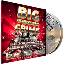 Mr Entertainer Big Karaoke Hits of Grime - Double CD+G (CDG) Pack. 40 Top UK Rap Songs