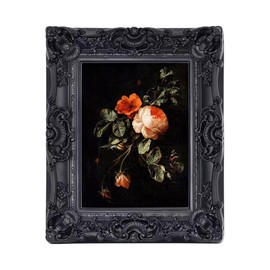 FAYOHOWODT 16x20 Black Frame,Gothic Ornate Large Picture Frame for Vintage Wall Hanging,Home Decor,Photo Display,Art