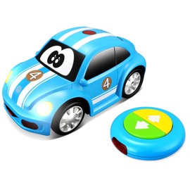 Bburago Maisto France – Vehicle RC My 1st Baby Ladybird Clock, 92003b, Blue