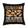 Dino Nugget Pillow Dino Chicken Nugget Lover Throw Pillow
