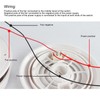12V Roof Fan Ceiling Quiet Air Ventilation Cooling Grille for