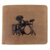 Wallet Drum Kit, brown