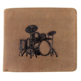 Wallet Drum Kit, brown