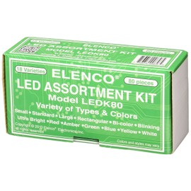 Elenco Electronics LEDK-80 80 pc LED Component Kit