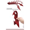 Himine Dragon Wings Props Cosplay Wing With Tail (Red)