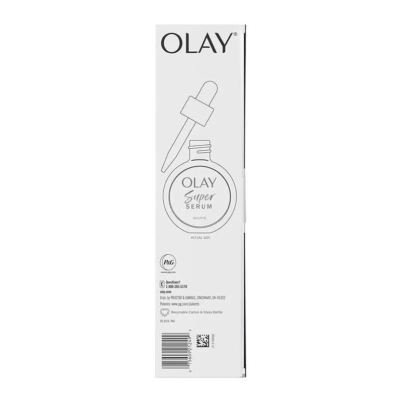 Pack 2 Olay Super Serum Luxury 5 Beneficios 30ml Cu