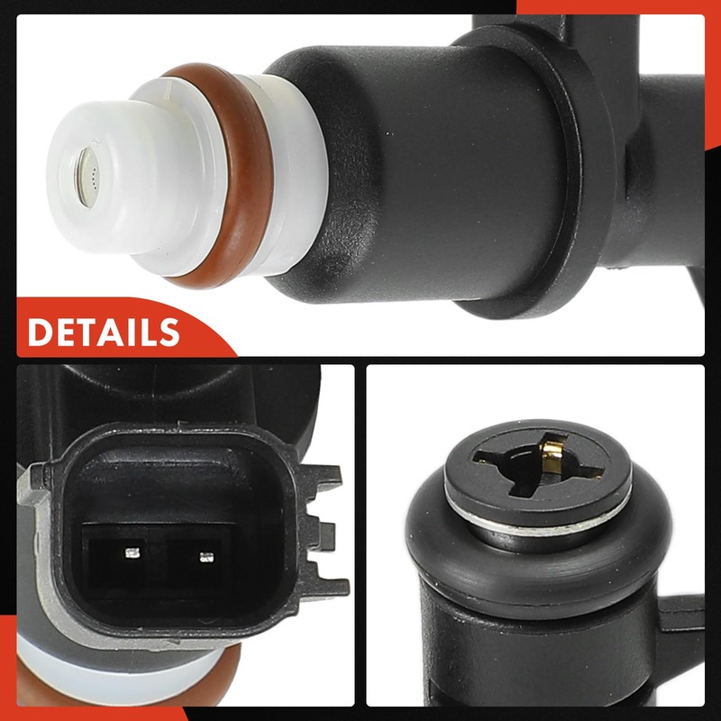 A-Premium Set of 4 Fuel Injectors Compatible with Honda Civic