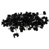 kenable Round Black 6mm to 7mm Cable Clips Secure Fastenings
