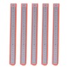 ZONADAH 5 Pcs Stainless Steel Measuring Tool 30cm Metric Metal