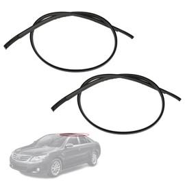 Magimaker Left & Right Pair Roof Drip Molding Weatherstrip Compatible with Toyota Camry 2007 2008 2009 2010 2011 Replace 75555-06030 75556-06030 7555506030 7555606030