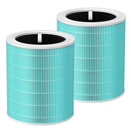 Core 600S-P Air Purifier Toxin Absorber Replacement Filter Compatible With LEVOIT Core 600S Air Purifier, 3-in-1 HEPA Filter and Activated Core 600S-P Filter, Core 600S-RF-TX, 2 Pack