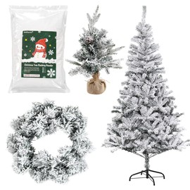 Sattiyrch Flocking Spray for Christmas Tree,Fake Snow Spray(1, Pounds)