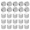 PATIKIL M5 Knurled Thumb Nuts, 25pcs Nickel Plated Female Thread