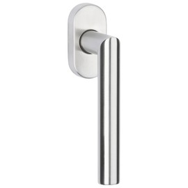Stainless Steel Door Fitting, Door Handle on Round Rosette