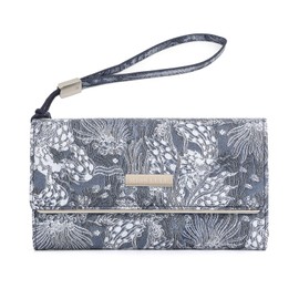Miss Lulu Women's Multicoloured Purse Made of Faux Leather Purse Women's Long Purse Women's Multicoloured