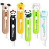 6 Pack Box Cutter Retractable, Sharp Utility Knife Retractable, Cute