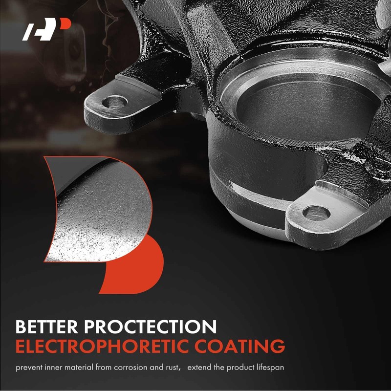 A-Premium Front Right Suspension Steering Knuckle Compatible with Honda Accord