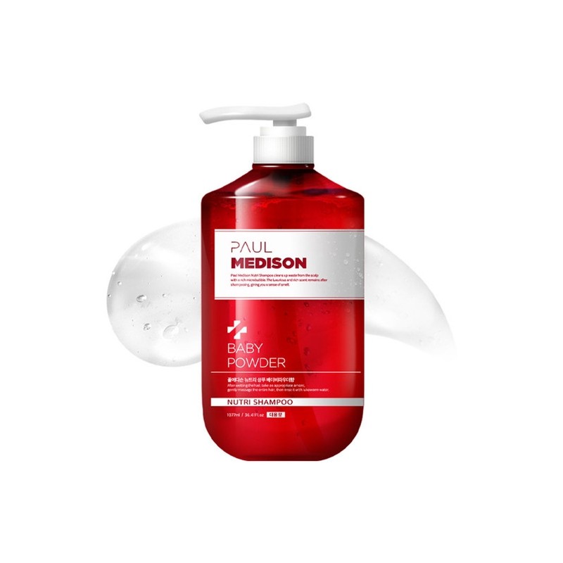 Nutri Shampoo Baby Powder Scent 1077ml / 뉴트리 샴푸 베이비파우더향