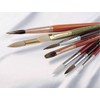 Namurataiseidou Design Brush Flat Brush for Art Teaching Materials No.