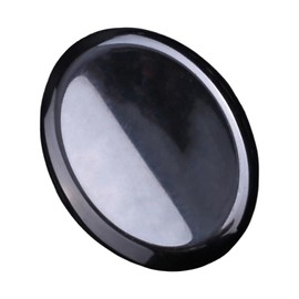 Natural Obsidian Crystal Worry Stone, 45mm Black Oval Healing Crystal Gemstones for Reiki Anxiety Relief, Pocket Stones Palm Stone for Wellness Meditation Yoga Gifts