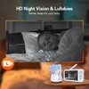 ACEBELL Smart WiFi Video Baby Monitor,2K HD Baby Camera with