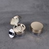 UUYYEO 8 Gram Empty Makeup Powder Container with Puff Mini