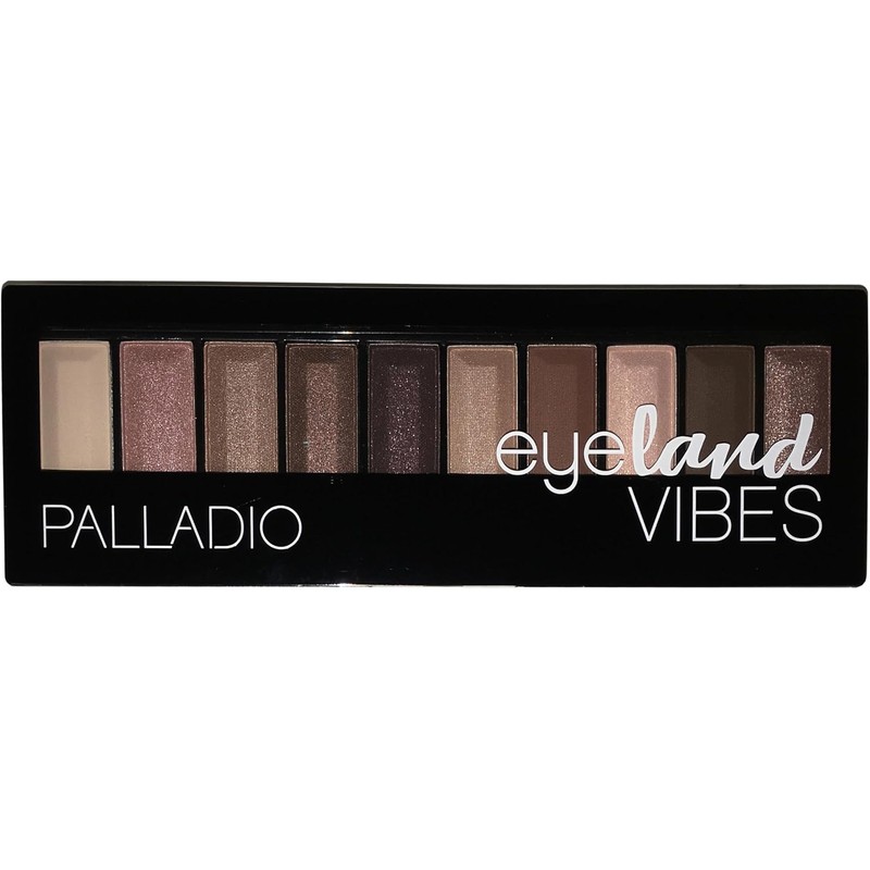 Palladio Eyeland Vibes Paleta de Sombras de Ojos 10 Tonos