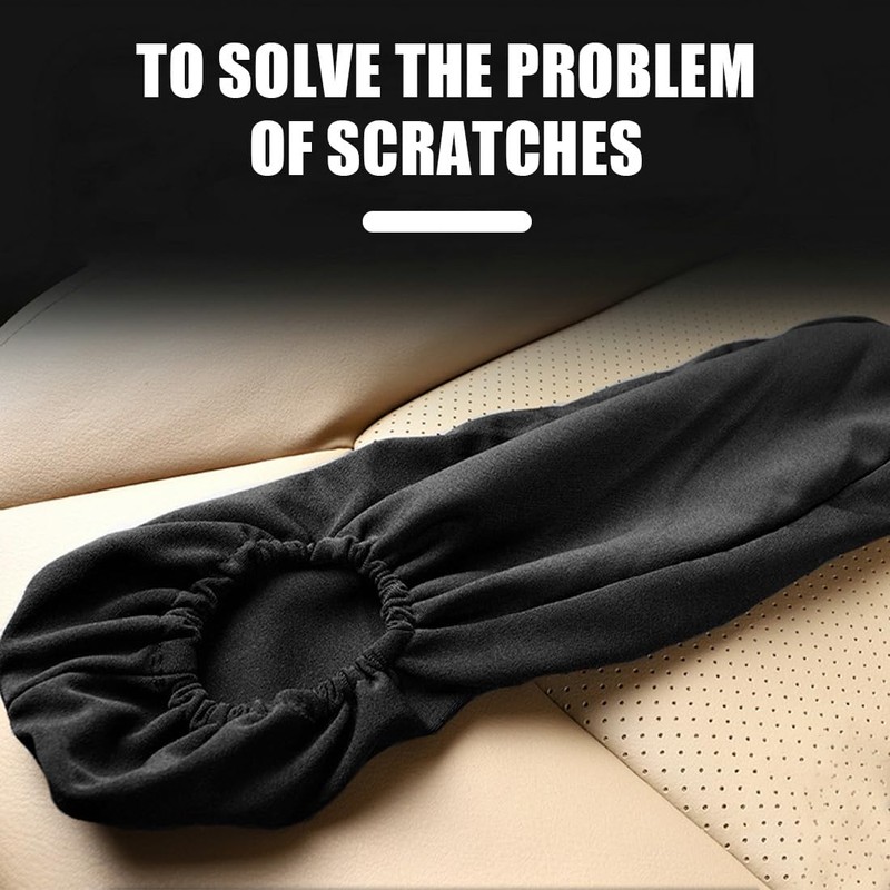 SULIUDAJI Pack of 2 Car Armrest Cover, Elastic Flat Fabric