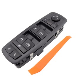 Master Power Window Switch for Dodge Grand Caravan, Chrysler Town&Country – Replace OE # 68039999AA, 68039999AB, 68039999AC - Driver Side Front Left (No Auto, 9+3 Pins)