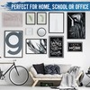 HBCY Creations Rustic Grey Magnetic Wall Chalkboard, Small Size 11"