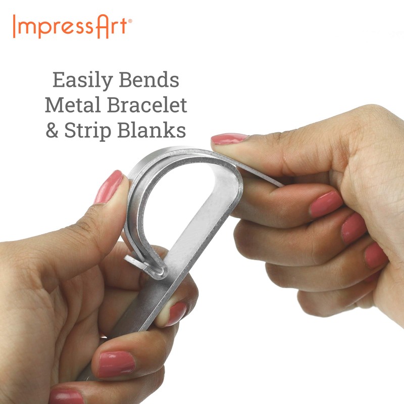 ImpressArt - Bracelet Bending Bar Kit, Tool for Bending Metal
